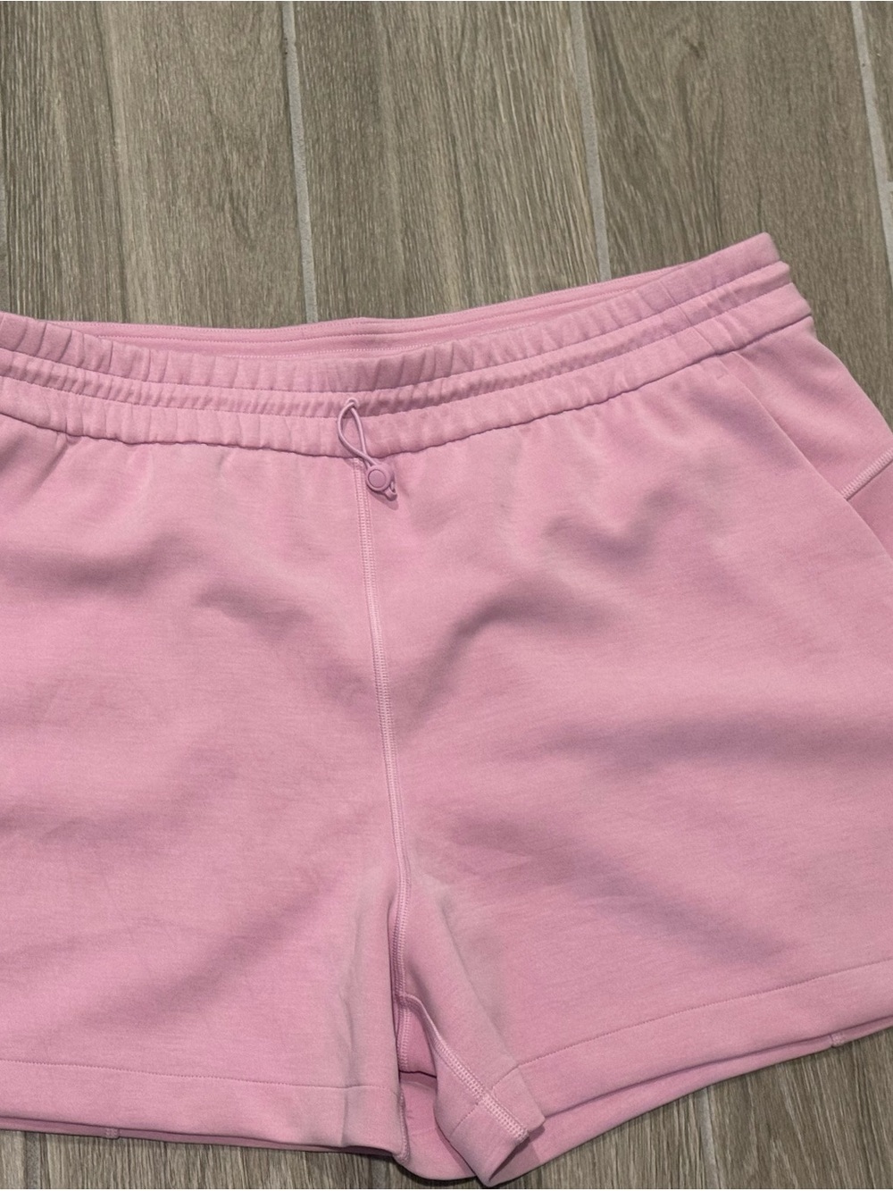 lululemon athletica Light Pink Athletic Drawstring Shorts